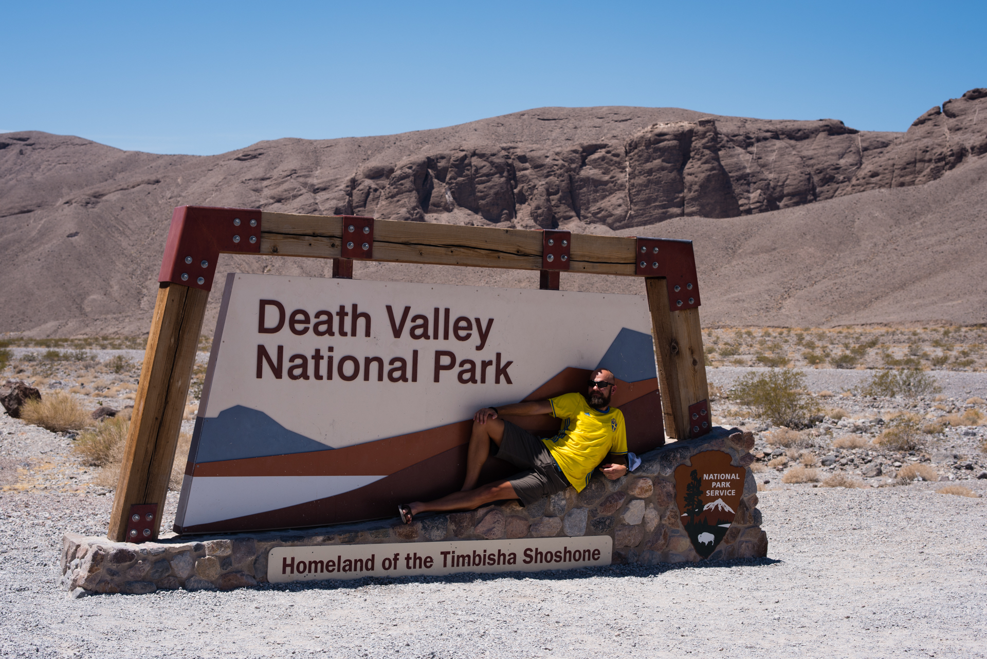 Death Valley National Park Sign